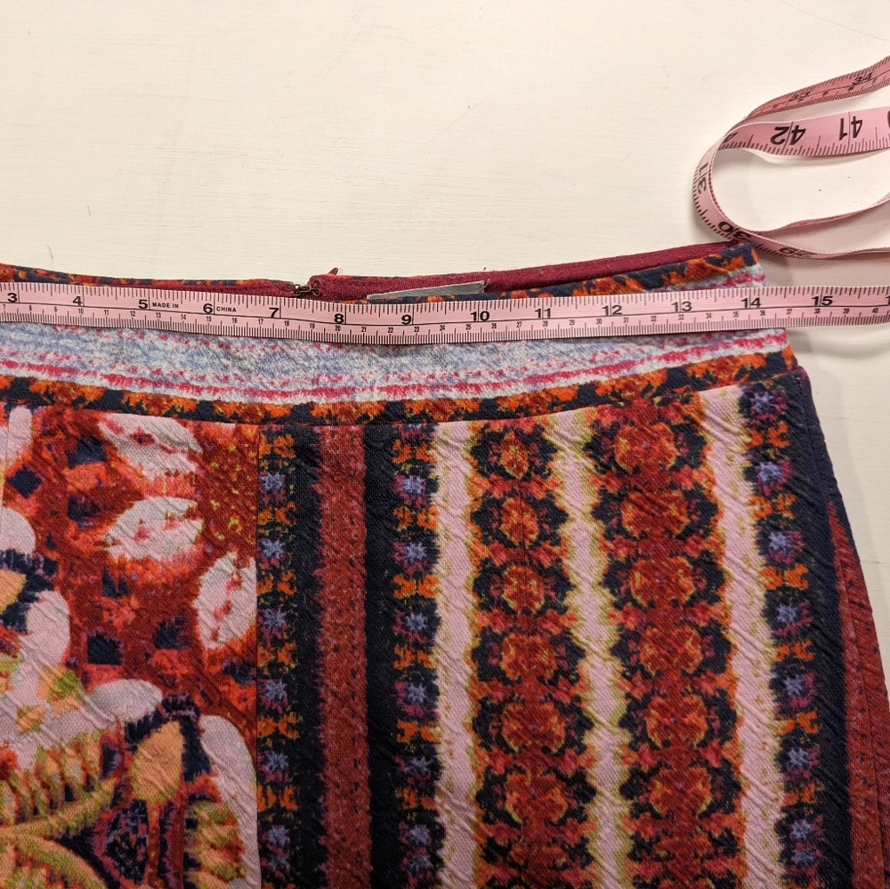 SOLD - ❤️🩷 Anthropologie Maeve Marala Floral Pencil Skirt, M - Picture 11 of 13